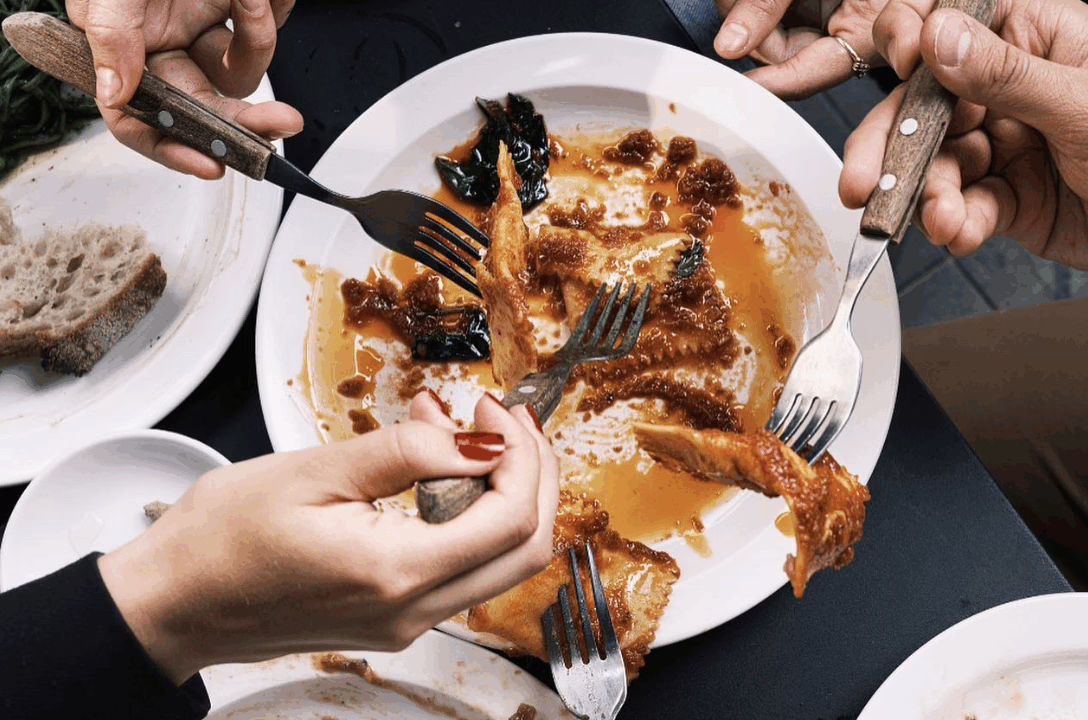 Group festive pasta bookings